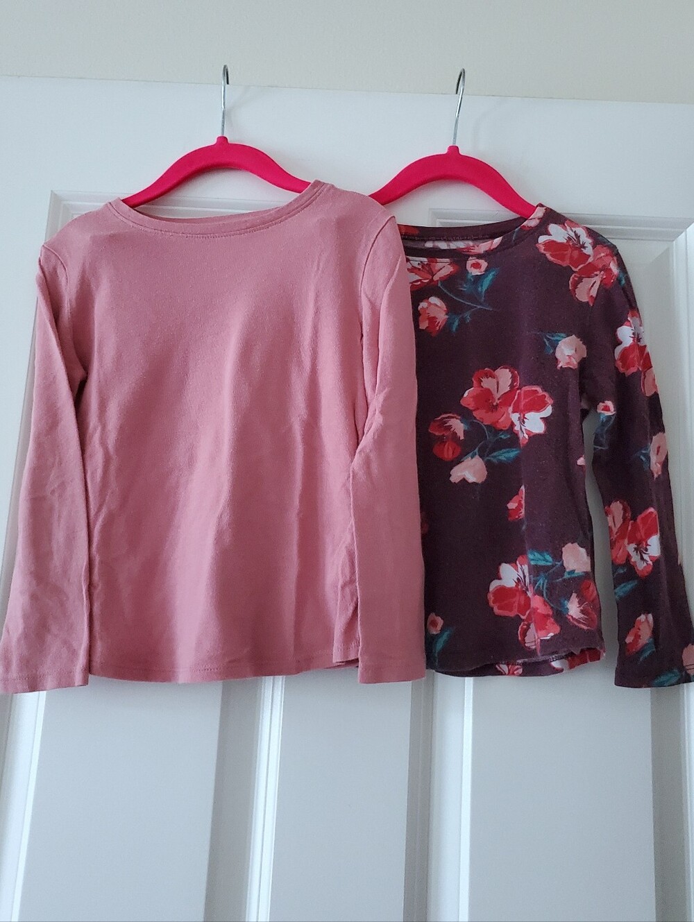 Set Of 2 Old Navy Little Girl's Long Sleeve Casual Tees